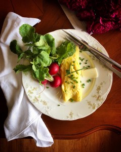 classic French omelette