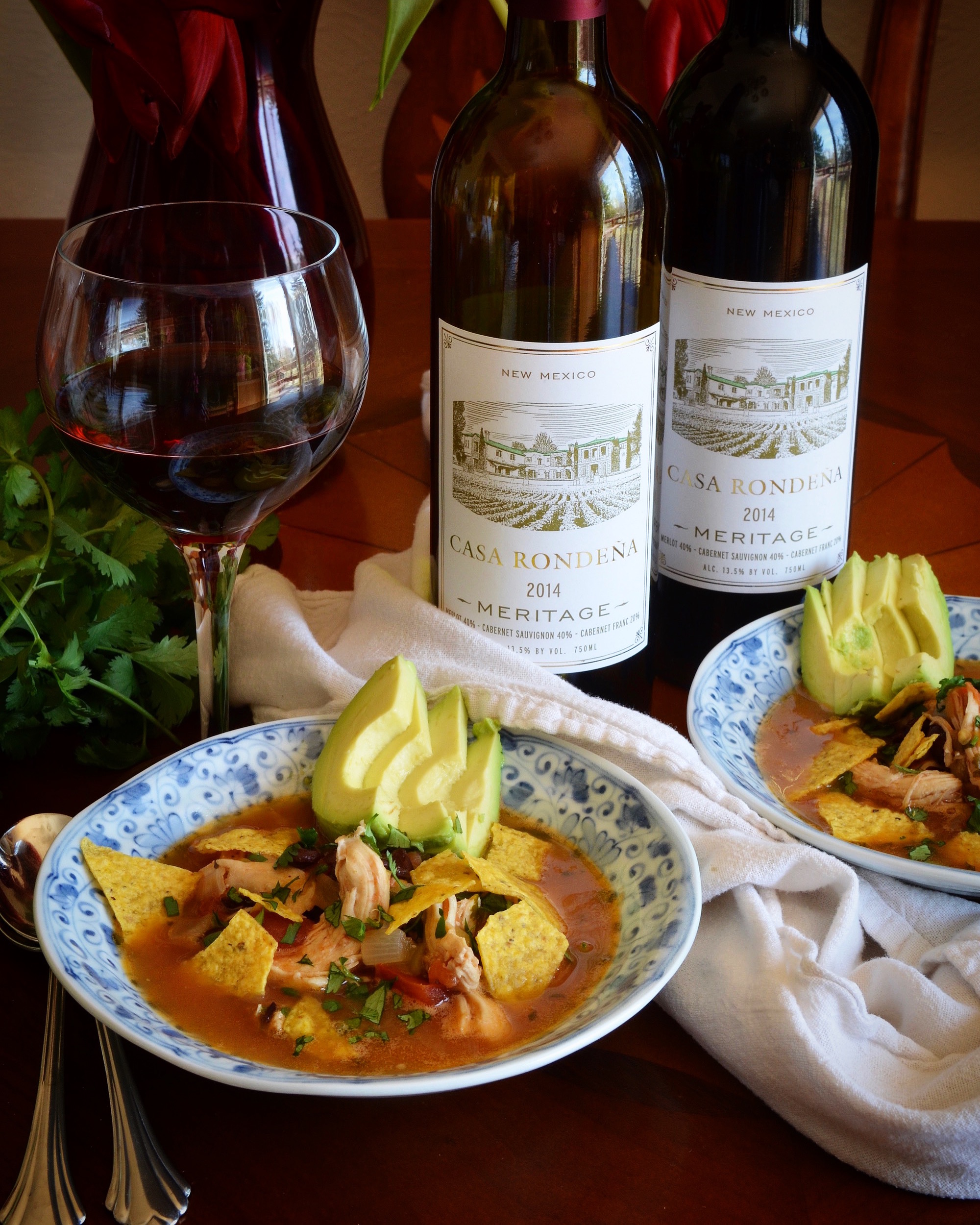 New Mexican Chicken Tortilla Soup