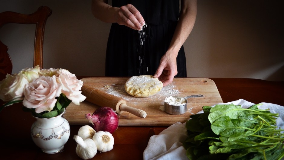 Recipe for Creamed Spinach Tart