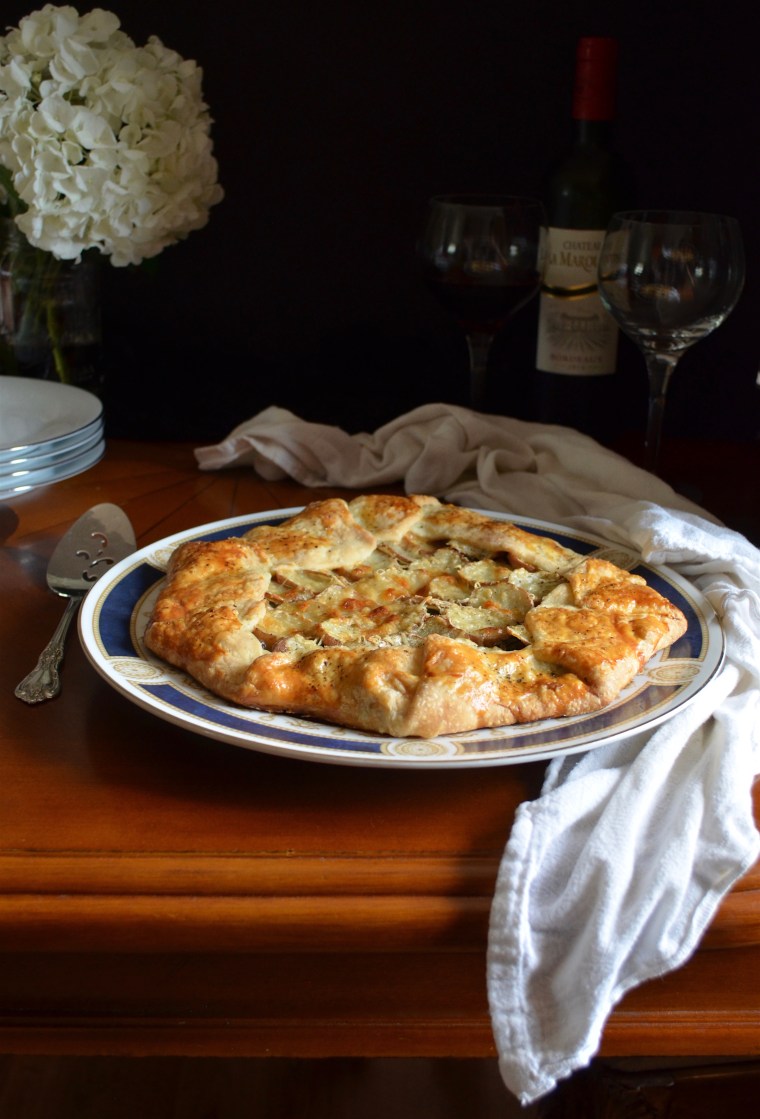 Swiss Chard and Potato Galette