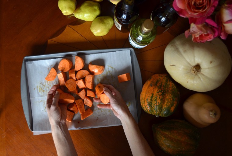 Roasted Sweet Potatoes