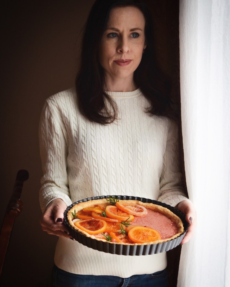 Blood Orange Tart
