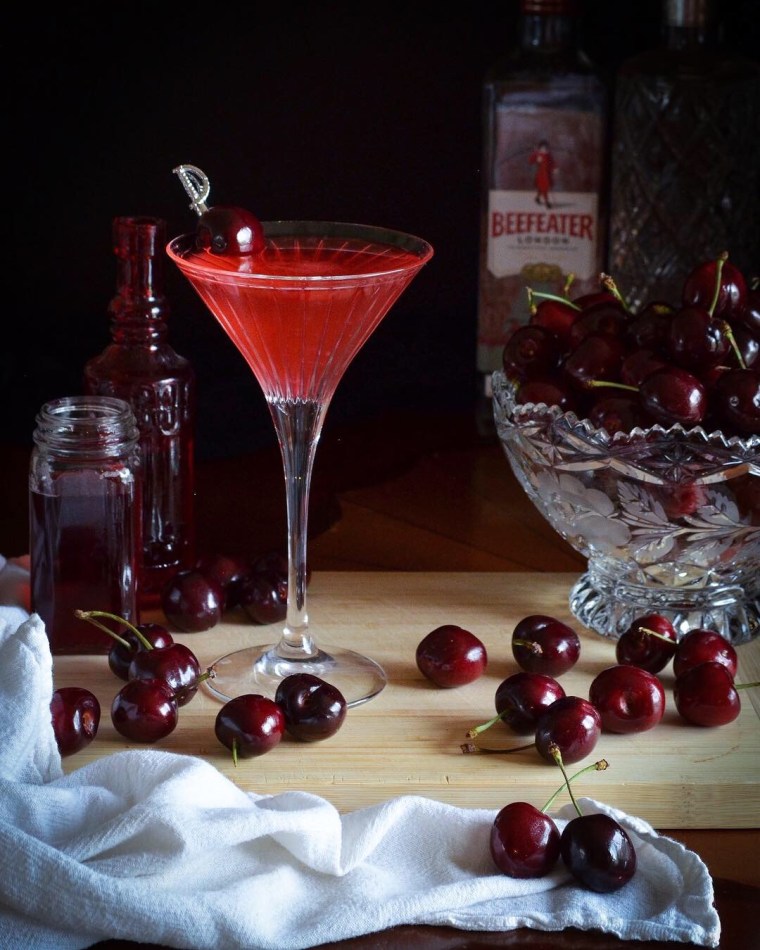 Cherry cocktail