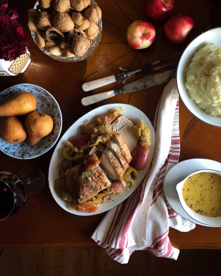 Normandy Pork with Apples