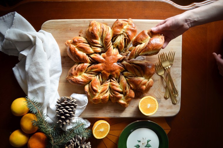 Christmas Star Bread
