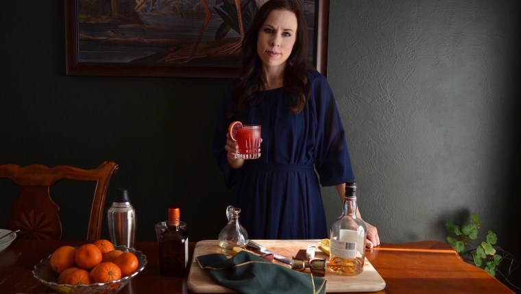 blood orange whiskey sour recipe