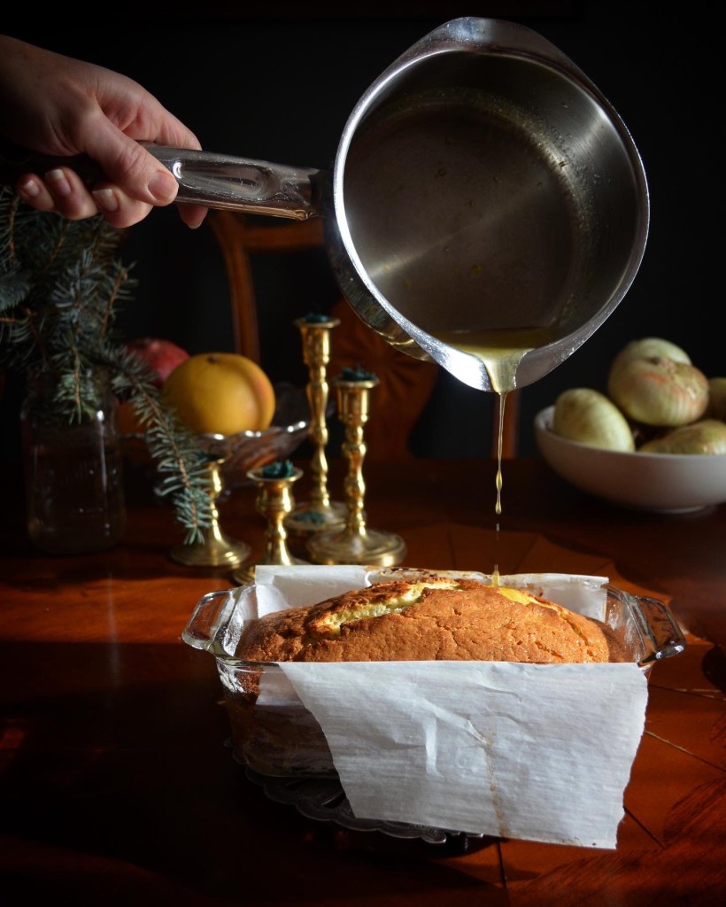 How to make poppyseed bread with orange glaze. High altitude recipe. 