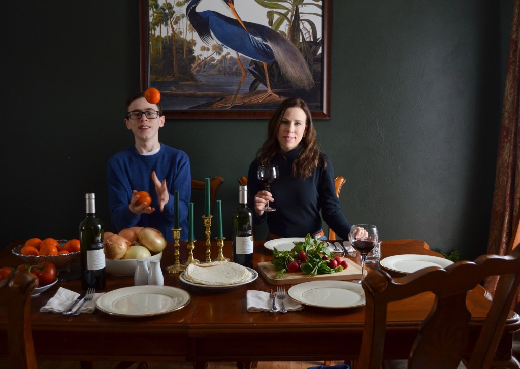 How to make Barbacoa Burritos in the slow cooker. Recipe by Rebecca Sherrow. Wine review of Llama Malbec.